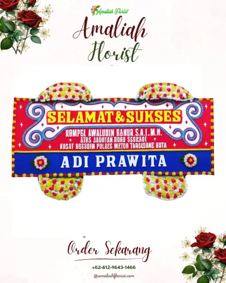 Papan Bunga Ucapan Selamat Cengkalsewu